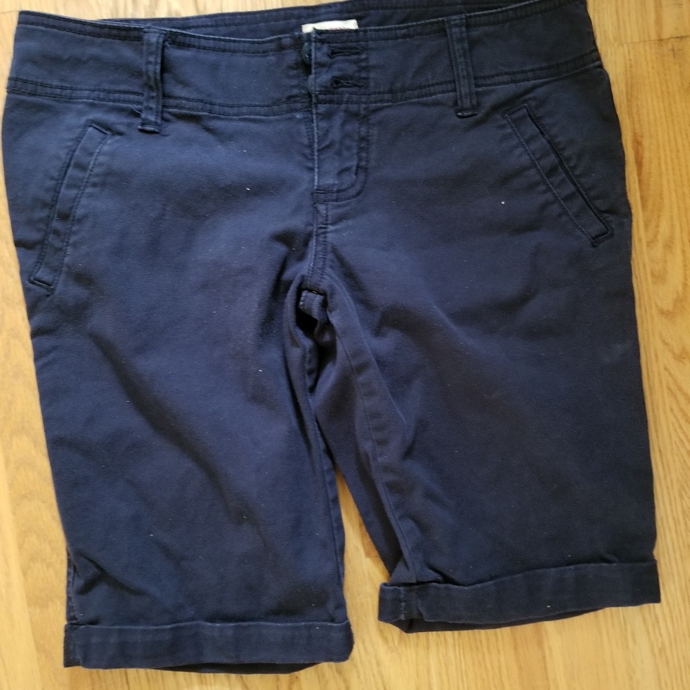 Mossimo Navy Blue Bermuda Shorts Size 3